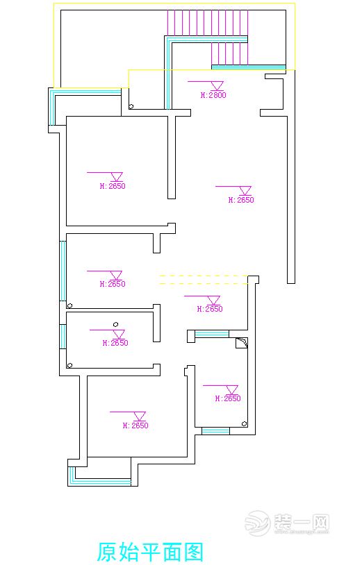 淮北市各小区300套户型cad真实尺寸版:万马相山庭院